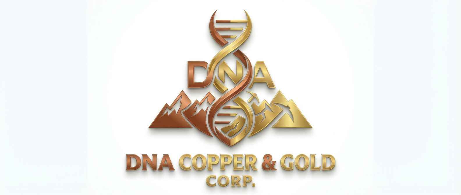 The logo for DNA Copper & Gold Corp.